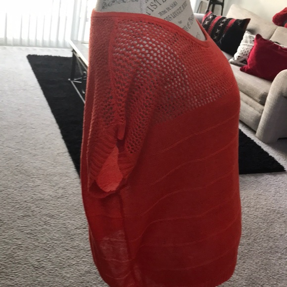 Tangerine Sweater Knit Top - Picture 3 of 6